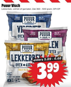  garnalen lekkerbekjes 360 500 lekkerbek visfriet zak jette gewicht knapperig oven fryer air zakje kruiden 3.99 