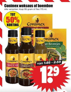  conimex woksaus boemboe 50 kuip fles ml wok boontjes zoet sweet sour yakitori 13 