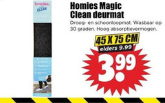  deurmat 30 45 clean droog schoonloopmat wasbaar graden hoog absorptievermogen cm elders 3.99 