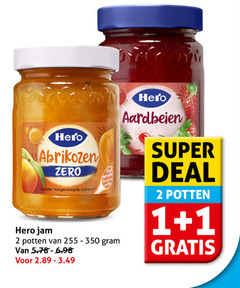 klik op dit plaatje voor een vergroting en voor vergelijkbare aanbiedingen gerelateerd aan
hero jam 1 2 350 abrikozen zero toegevoegde suikers pari potten aardbeien super deal hero jam 1 2 350 abrikozen zero toegevoegde suikers pari potten aardbeien super deal