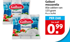  galbani mozzarella hall zakken buffet zak 