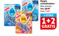  harpic toiletblok 1 2 3 fraicheur elders ocean pacifique fleurs anti taches toiletblokken soorten stuks 