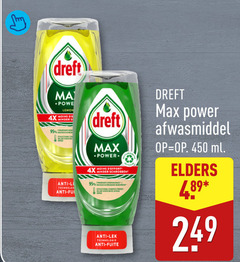  dreft afwasmiddel 450 lemon moins 4x minder anti le technology schrobben technologie fuite power ml elders 