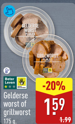 klik op dit plaatje voor een vergroting en voor vergelijkbare aanbiedingen gerelateerd aan
gelderse worst plakjes grillworst co beter leven bescherming gelderse worst plakjes grillworst co beter leven bescherming