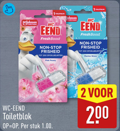  wc eend toiletblok 1 2 200 scjohnson family company fresh boost stop spoelbeurten pink peony johnson marine wave stuk 