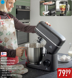  3 8 jaar multifunctionele keukenmachine snelheden turbo timerfunctie rvs kom blender stuk double click 