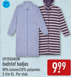  20 80 badstof badjas katoen polyester xl stuk 