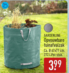 klik op dit plaatje voor een vergroting en voor vergelijkbare aanbiedingen gerelateerd aan
gardenline opvouwbare tuinafvalzak ca. cm stuk gardenline opvouwbare tuinafvalzak ca. cm stuk