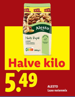  noten snack nuts royal natural hazelnuts cashews almonds source nutri score halve kilo luxe notenmix 