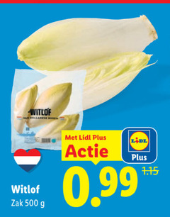  witlof 500 hollandse zak l dl 