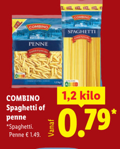  spaghetti penne 1 2 kilo 