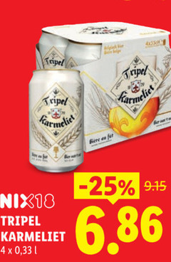  karmeliet speciaalbieren 4 tripel helga biere nix18 33 l 