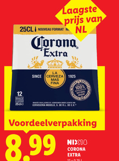  corona speciaalbieren 12 100 nouveau format nl since la cerveza bottles bouteilles flessen licentie ingredients natural origin nix18 25 