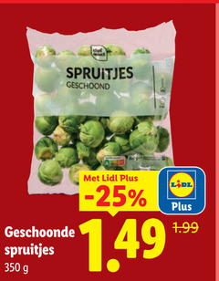 klik op dit plaatje voor een vergroting en voor vergelijkbare aanbiedingen gerelateerd aan
spruitjes 350 chef geschoonde spruitjes 350 chef geschoonde