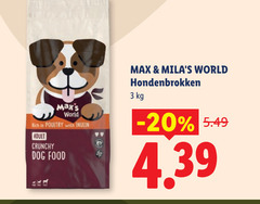  hondenvoer 3 world with adult crunchy dog food hondenbrokken 