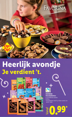  chocoladeletter favorina avondje chocolade letter melk karamel zeezout knetter pralinee crispy bolletjes mp cocoa fairtrade chocoladeletters varieeren 3.99 