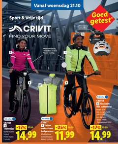 1 2 3 4 woensdag sport vrije your move afneembaar achterlicht getest waterafstotend winddicht fleece voering l online crivit thermojas dames maten heren xl unisex omkeerbare bodywarmer fietshelm cm batterij anwb 