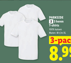  3 23 100 parkside heren shirts katoen maten xl pack 