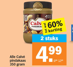  calve pindakaas 2 60 350 fox stuks 