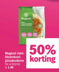  pizzabodem 6 50 mini pizza with tomato sauce dun steen krokant vezels bloemkool pizzabodems actieprijs 
