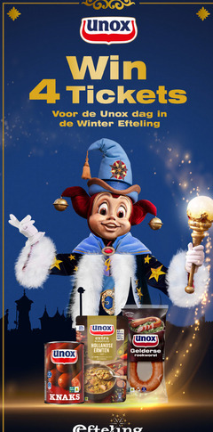 rookworst 4 unox win tickets dag winter efteling ruk groenten vezels eiwitten rijkgevuld hollandse erwten gelderse knaks 