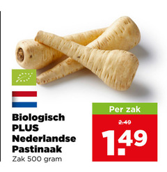  pastinaak 500 biologisch nederlandse zak 