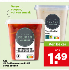 klik op dit plaatje voor een vergroting en voor vergelijkbare aanbiedingen gerelateerd aan
soep verse soepen keuken tom beter leven nutri score tomatensoep toscaanse stijl beker soep verse soepen keuken tom beter leven nutri score tomatensoep toscaanse stijl beker