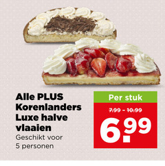  vlaai 5 korenlanders luxe halve vlaaien personen stuk 6 99 