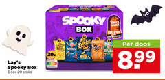  lays zoutjes 20 spooky box doos stuks nutri score wokkels cheetos spookies 3x doritos knock kras win familie weekend 4x bugles 8 99 
