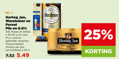  hertog jan warsteiner blikjes bier 1 6 25 33 100 peroni pils 0.0 pilsener krat blikken seit einzig wahre das isotonisch genuss natuurzuiver granen 