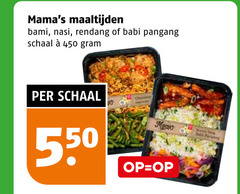  oosterse maaltijd 450 maaltijden bami nasi rendang babi pangang schaal bats 