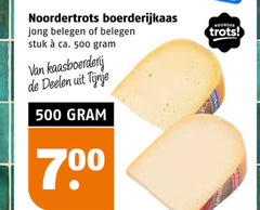  boerenkaas kaas 500 700 noordertrots boerderijkaas jong belegen stuk ca. kaasboerderij deelen noorder trots 