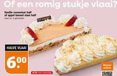  vlaai 5 600 romig vanille roomvlaai appel kaneel ca. personen halve start maandag online 