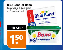  blue band margarine 150 450 500 bona kuip pakje fles ml stuk koken bakken braden 