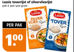  lassie rijst 8 100 toverrijst zilvervliesrijst pak zilver vlies tover recept sec 