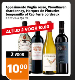  rode wijn witte 2 750 puglia rosso chardonnay marques tempranillo cap bordeaux flessen ml rioja 10 