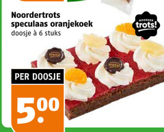  koeken 6 noordertrots speculaas oranjekoek doosje stuks trots 00 50 noorder 
