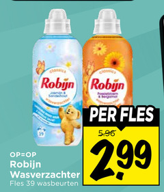  robijn wasverzachter classics classic sonde hout fles wasbeurten 