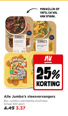  vegetarisch 25 31 300 tafel plantaardig stoofvlees voorgegaard specerijen serveer aardappelpuree rode kool hartige maaltijd eiwit rijk vegetarische kip curry jumbos vezels falafel mediteranee stijl kruidige saus naanbrood vleesvervangers schaal 