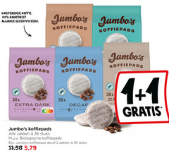 jumbo huismerk koffiepads 1 2 3 10 11 12 36 100 people nature koffie rainforest gecertificeerd jum live dark nutri score 06 mild regular zakken stuks biologische decaf da bes 