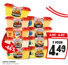  johma salade 2 twente kip kerrie samba www.msc.org zalm heetste vlam beter krab leven surinaamse salades bakjes bescherming tonijn ei gevuld eitje 