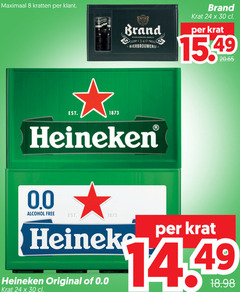  heineken 0.0 brand krat bier 8 24 30 maximaal kratten bierbrouwerij alcohol free original 14 