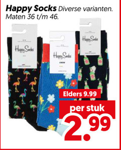  damessokken herensokken 36 46 happy socks maten elders stuk 
