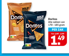  doritos chips bold nacho cheese flavour sweet chilli pepper nutri score crunch iconic zakken zak 