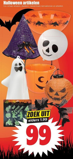  halloween 99 artikelen o.a. schaal lampion diadeem heksenhoed led ballonnen glow dark figures spooky zoek elders 