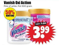  vanish vlekkenverwijderaar 20 50 500 action pink white pot le bianchi ge 3.99 