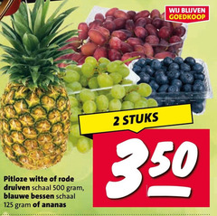 klik op dit plaatje voor een vergroting en voor vergelijkbare aanbiedingen gerelateerd aan
druiven ananas blauwe bessen 2 500 pitloze witte rode schaal stuks druiven ananas blauwe bessen 2 500 pitloze witte rode schaal stuks