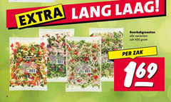  groentenpakket 4 400 lang laag italiaanse kastanje champignon wok chinese roerbakgroenten zak thaise 