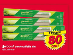 gwoon vershoudfolie 2 15 80 warm heter rollen rol meter cent 