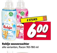  robijn wasverzachter 2 10 600 stuks code flacon ml 